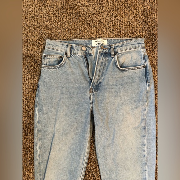 Reformation Julia High Waist Cigarette Jean - Picture 4 of 4